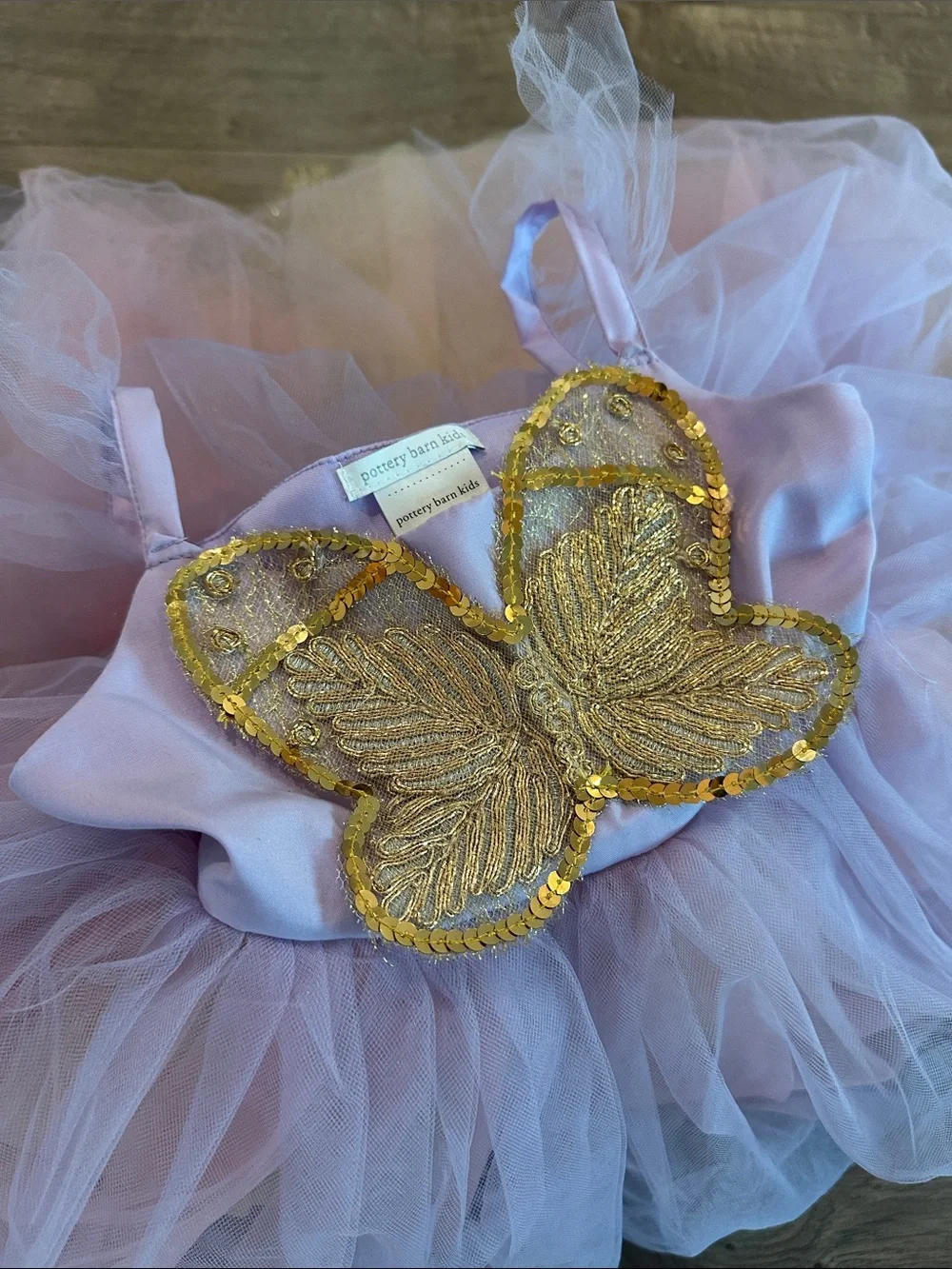 Pottery Barn Lavender Butterfly Fairy Costume - Picture 8 of 13